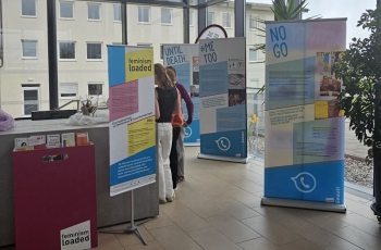 Wanderausstellung „feminism loaded“ an unserer Schule