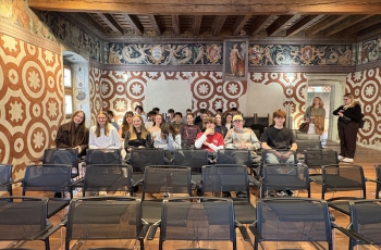 Mit Neugier und Freude: gelungener Start des Austauschs in Cles