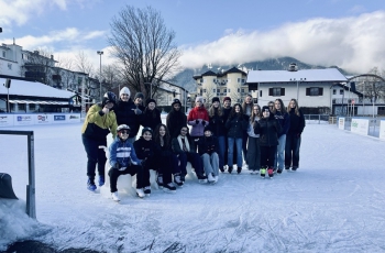 Eislaufen im Sportunterricht 
