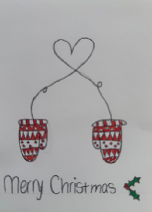 Weihnachtskarte 2 kl